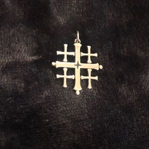 James Avery Jerusalem cross pendant